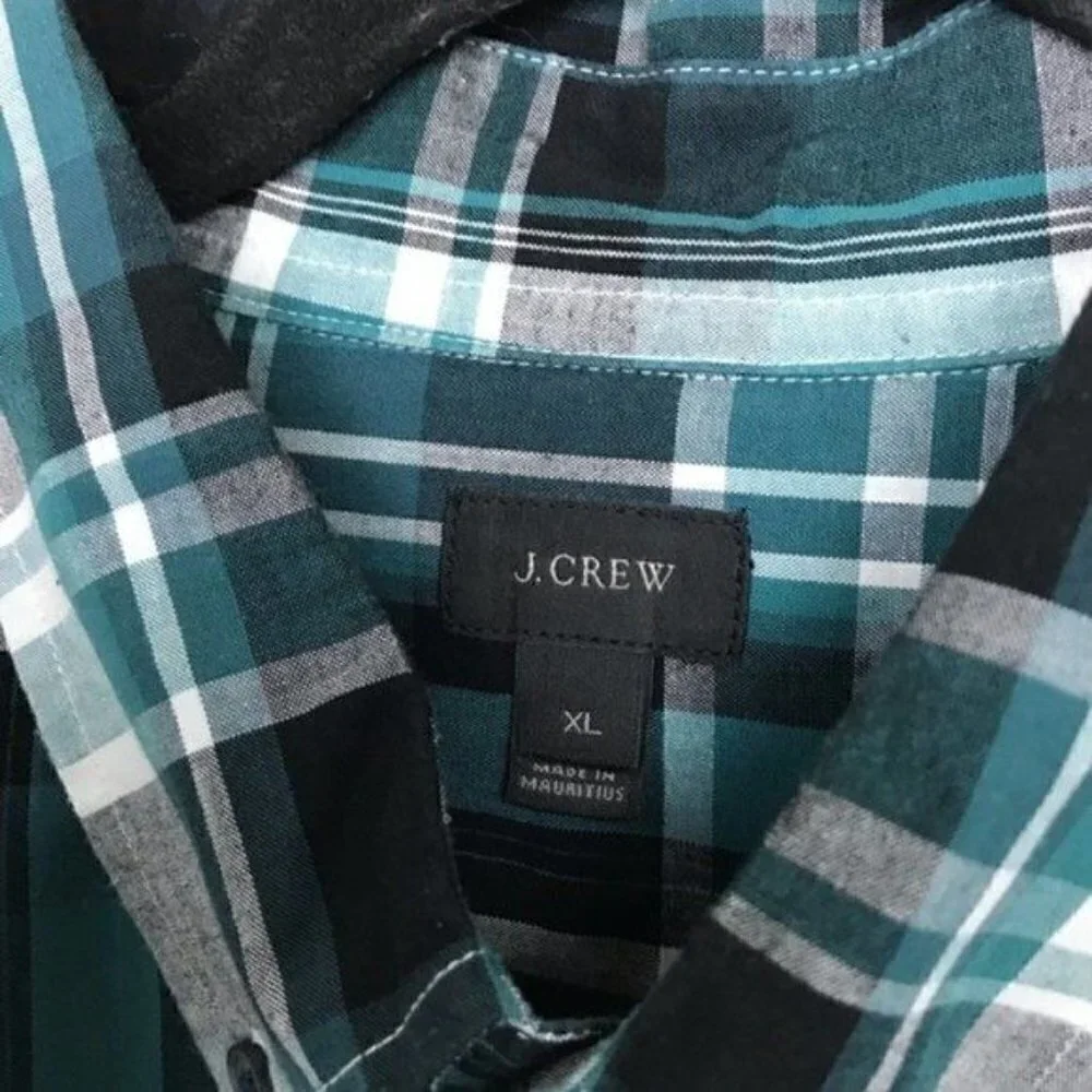 J. Crew teal green